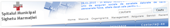 Spitalul Municipal Sighetu Marmatiei | Web Design