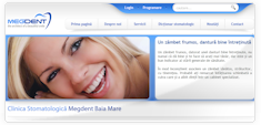Clinica Stomatologica Megdent | Web Design