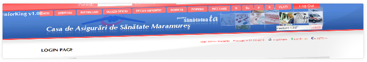 Casa de Asigurari de Sanatate Maramures | Aplicatii On-line