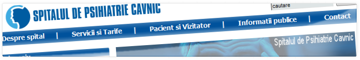 Spitalul de Psihiatrie Cavnic | Web Design