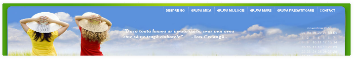 Gradinita Ion Creanga | Blog Design