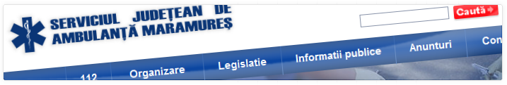 Serviciul Judetean de Ambulanta Maramures | Web Design