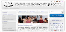Consiliul Economic si Social | Web Design